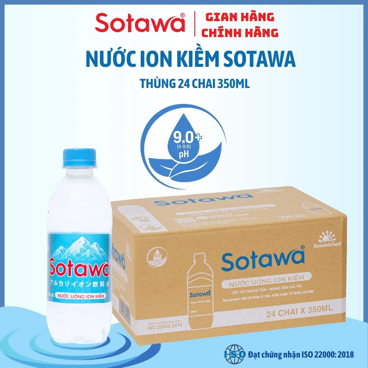 Sotawa Thùng 24 chai 350ml